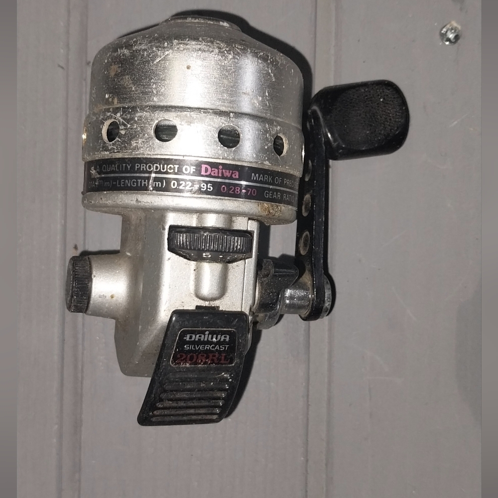 Vintage Daiwa Silvercast 208RL Fishing Reel